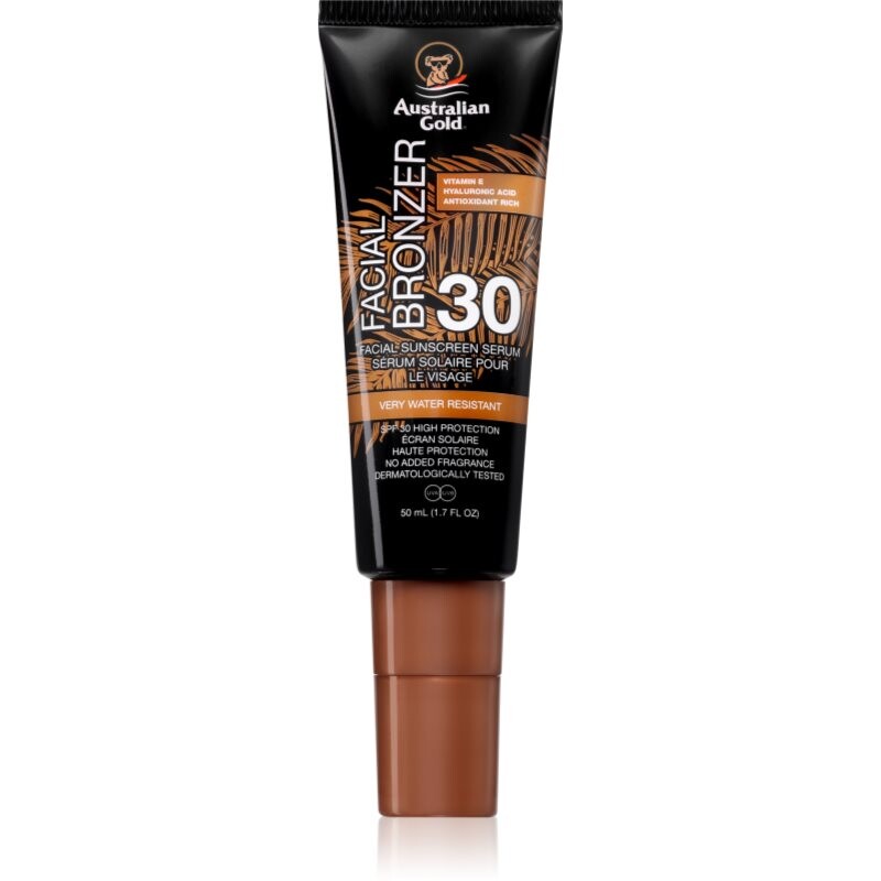 Australian Gold Facial Bronzer serum with bronzer SPF 30 50 ml