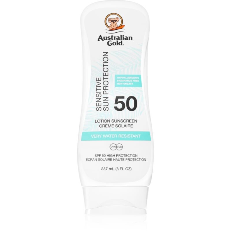 Australian Gold Sensitive sunscreen for sensitive skin SPF 50 237 ml