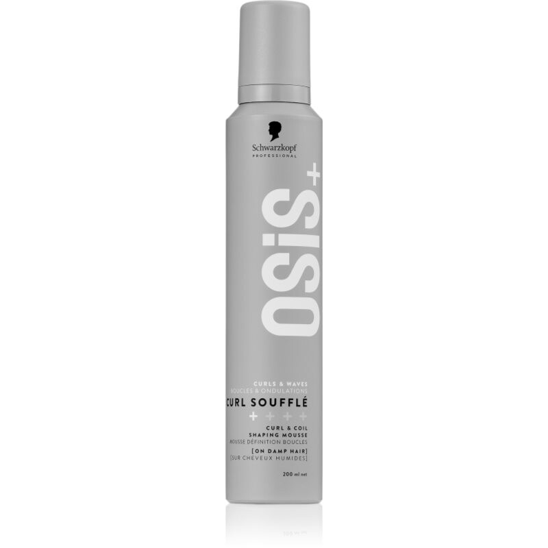 Schwarzkopf Professional Osis+ Curl Soufflé shaping foam for wavy and curly hair 200 ml