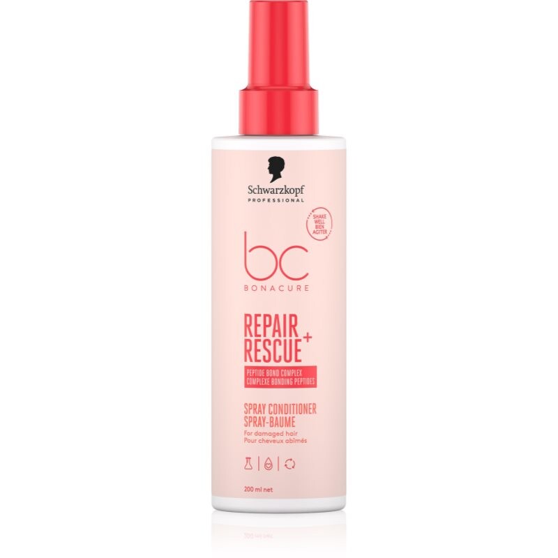 Schwarzkopf Professional BC Bonacure Repair Rescue+ leave-in conditioner for damaged hair 200 ml