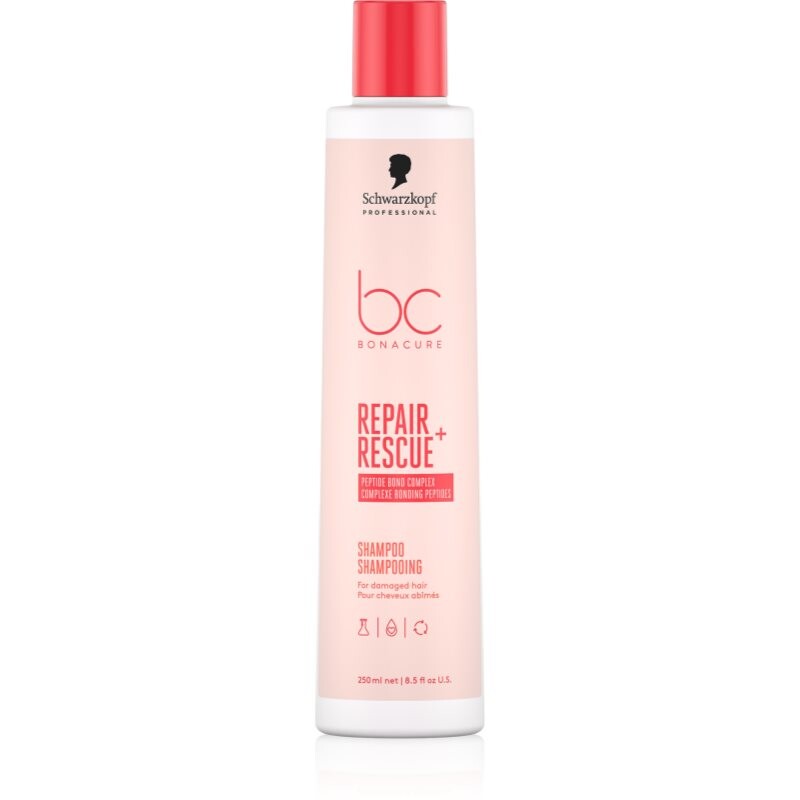 Schwarzkopf Professional BC Bonacure Repair Rescue+ nourishing shampoo for damaged hair 250 ml
