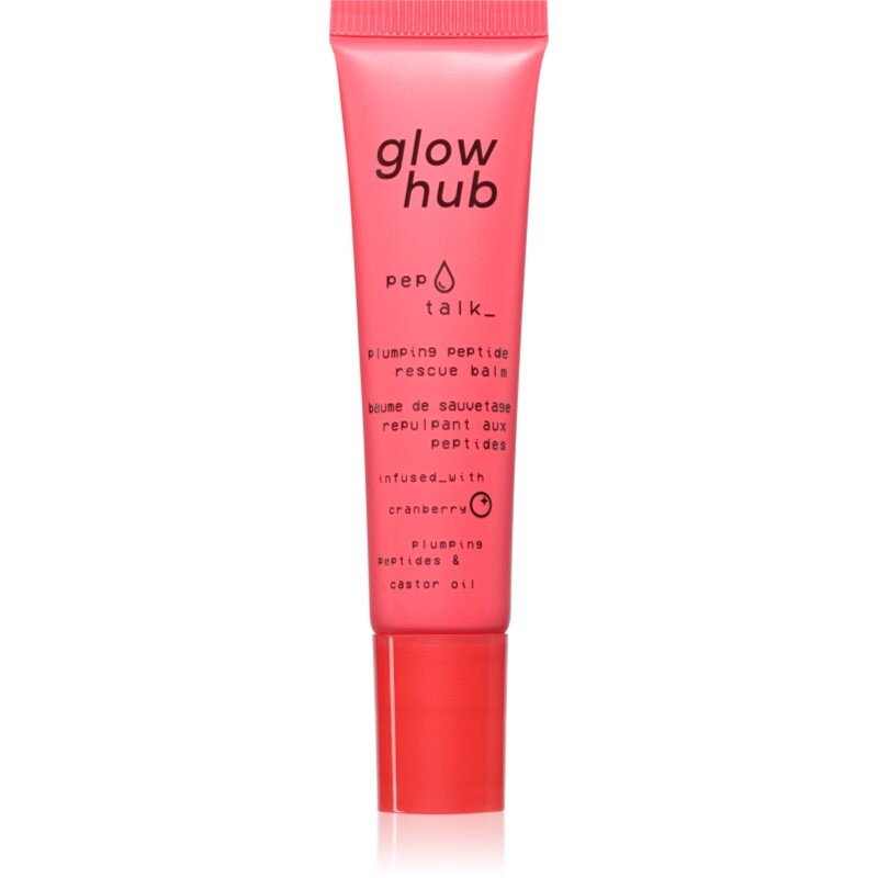 Glow Hub Plumping Peptide repair lip balm with moisturising effect 15 ml