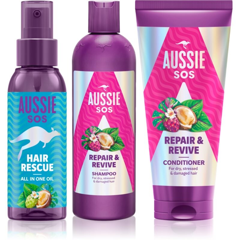 Aussie SOS Set set for stressed hair and scalp