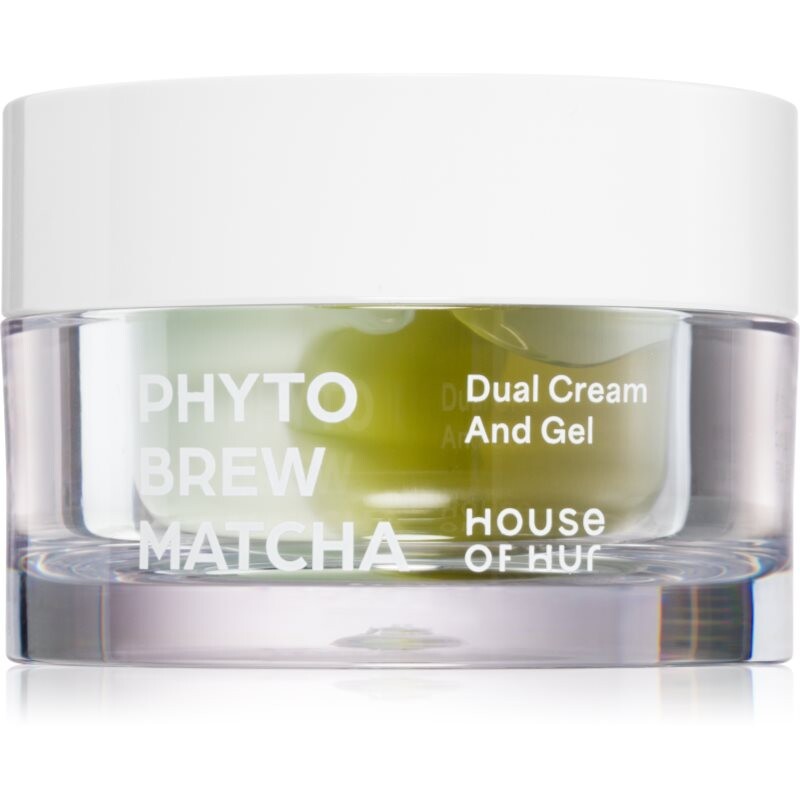 House of Hur Phyto Brew Matcha Dual Cream And Gel hydrating and illuminating face cream dual 50 ml
