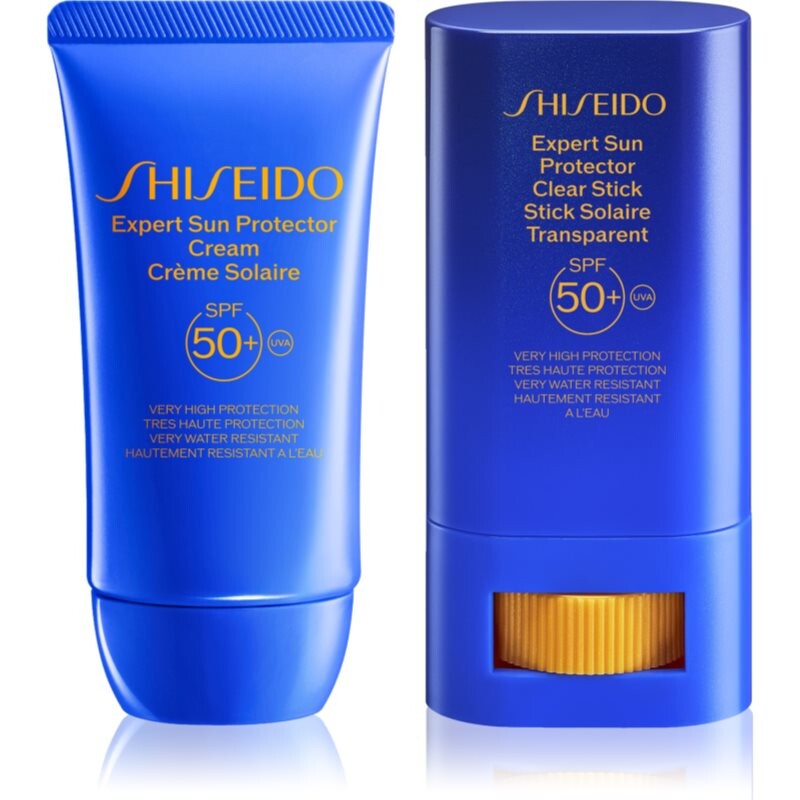 Shiseido Expert Sun Protector set with high sun protection