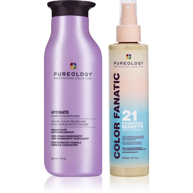 Pureology Color Fanatic set with nourishing and moisturising effect for dry hair