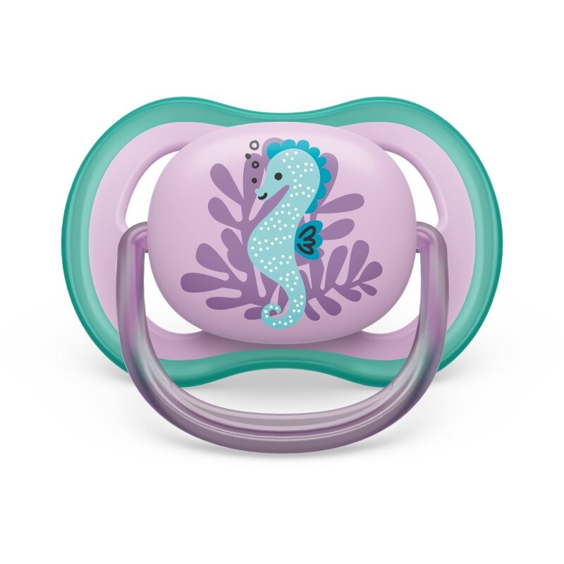 Philips Avent Ultra Air SCF086/06 6-18 m dummy Seahorse 1 pc