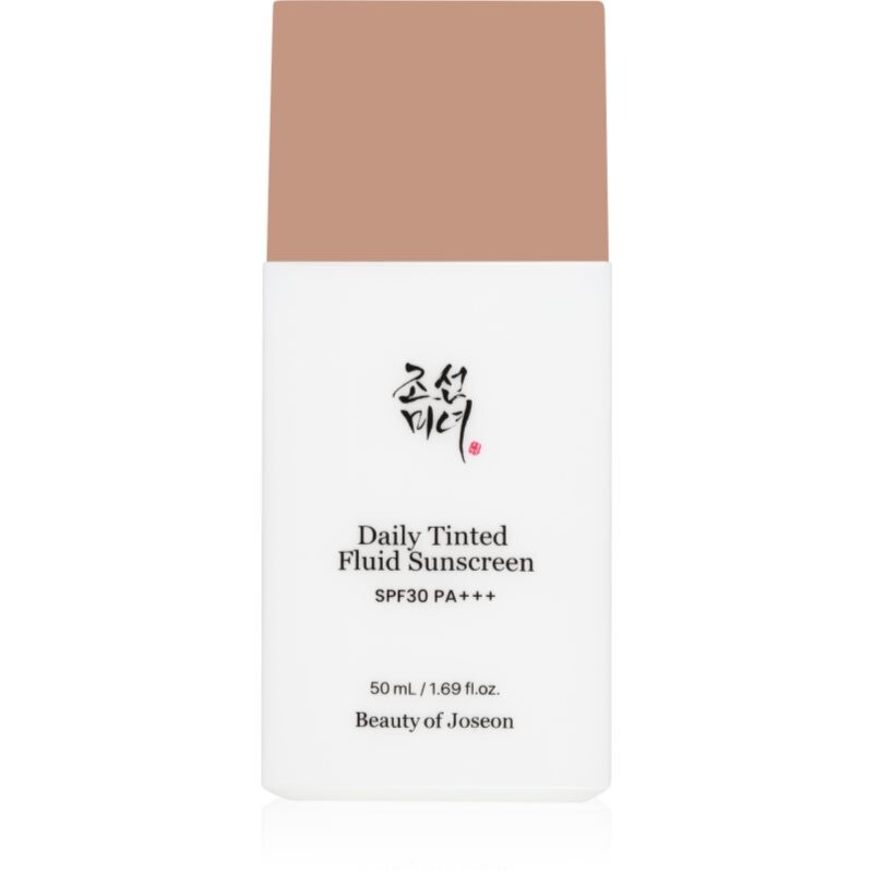 Beauty of Joseon Daily Tinted Fluid Sunscreen lightweight protective fluid SPF 30 shade MP200 50 ml