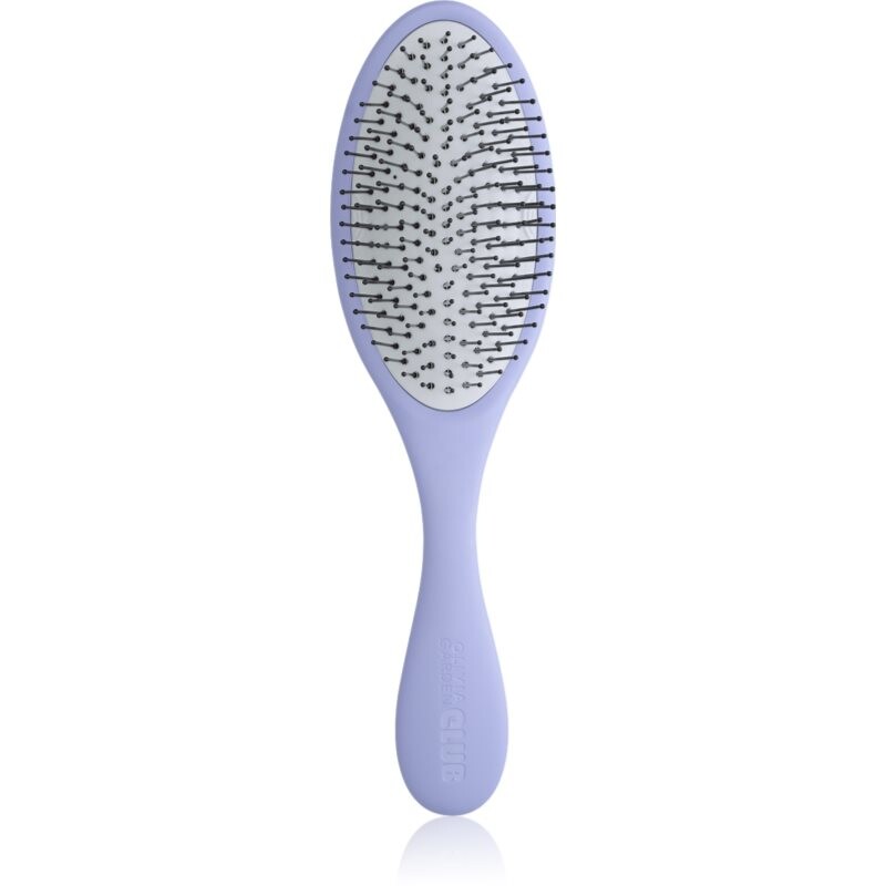Olivia Garden Club The Reset Wet&Curly Detangling Hairbrush flat brush with bag Lilac 1 pc