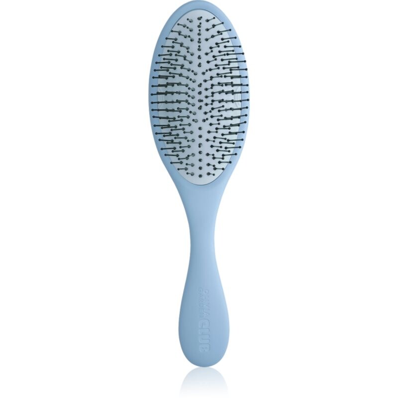 Olivia Garden Club The Reset Wet&Curly Detangling Hairbrush flat brush with bag Blue 1 m