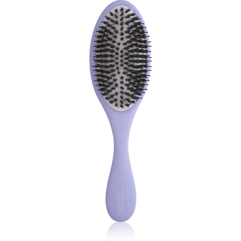 Olivia Garden Club The Reset Detangling&Shine Hairbrush flat brush with bag Lilac 1 pc