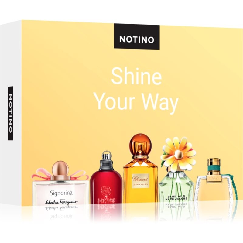 Beauty Discovery Box Notino Shine Your Way set for women