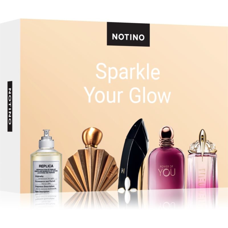 Beauty Discovery Box Notino Sparkle Your Glow set for women