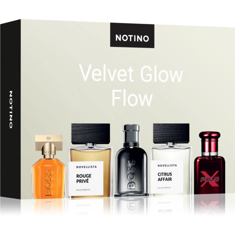Beauty Discovery Box Notino Velvet Glow Flow set for men