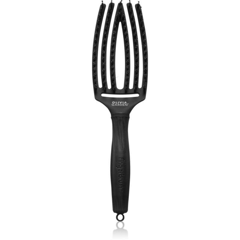 Olivia Garden Fingerbrush Care Iconic flat brush for hair 1 pc