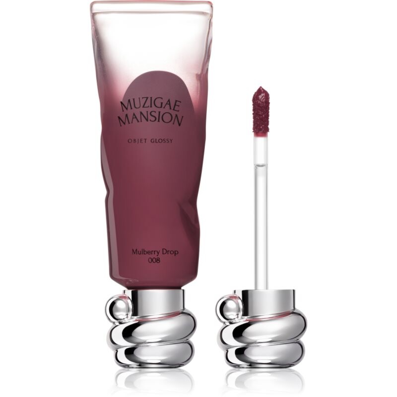 MUZIGAE MANSION Objet Glossy hydrating lip gloss shade 008 Mulberry Drop 6 g