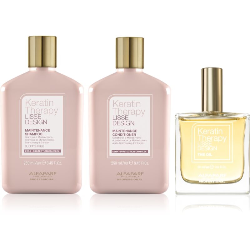 Alfaparf Milano Keratin Therapy Set set for shiny and soft hair
