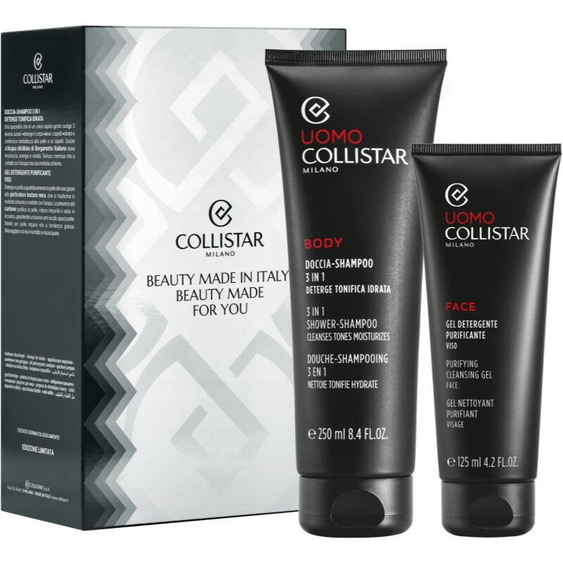 Collistar Shower Shampoo 3in1 Set gift set for men