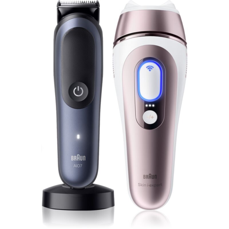 Braun Smart IPL Skin i·expert & All in One hair, beard and body care set