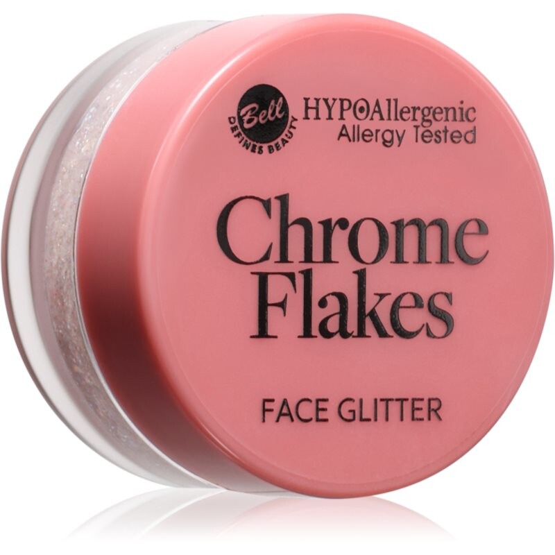 Bell HYPOallergenic Chrome Flakes glitters for the face 5 g