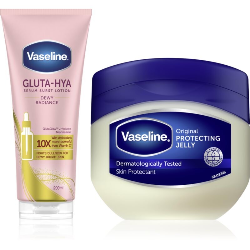 Vaseline Glow & Protect economy pack