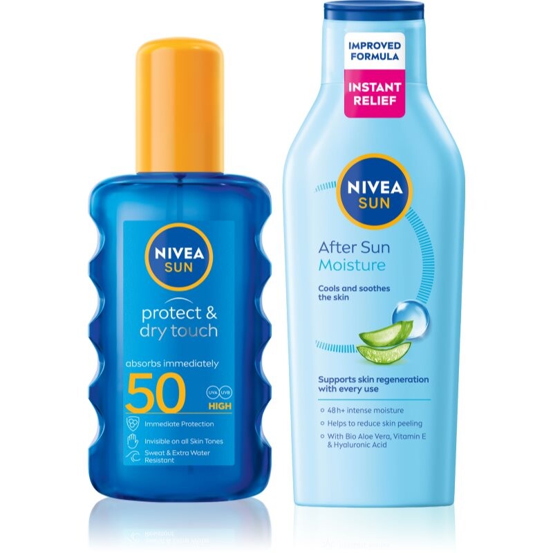 NIVEA SUN set for sun exposure