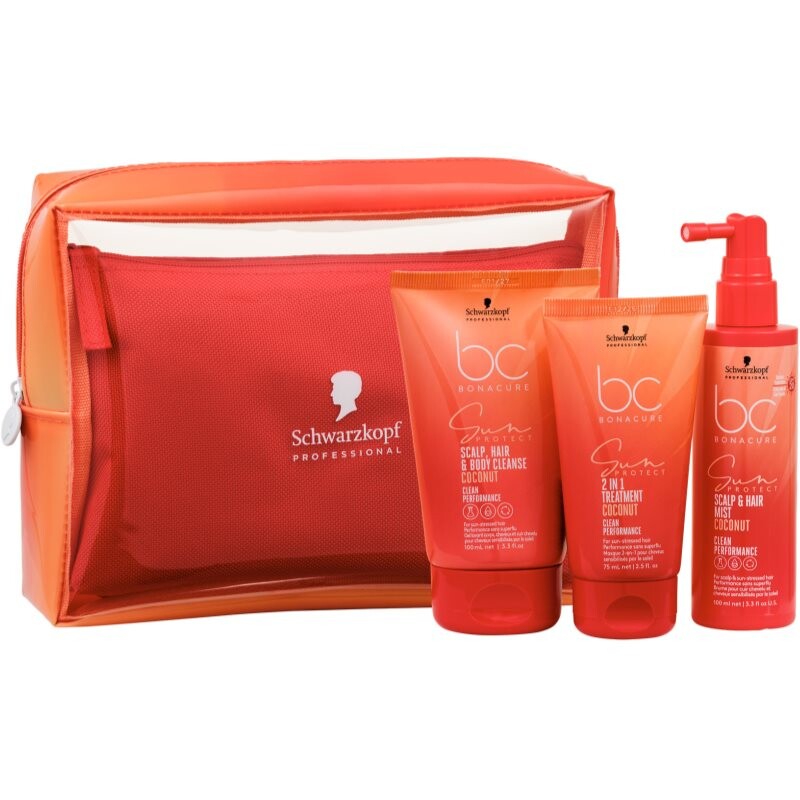 Schwarzkopf Professional BC Bonacure Sun Protect Sun Bag travel set for sun-stressed hair 1 pc