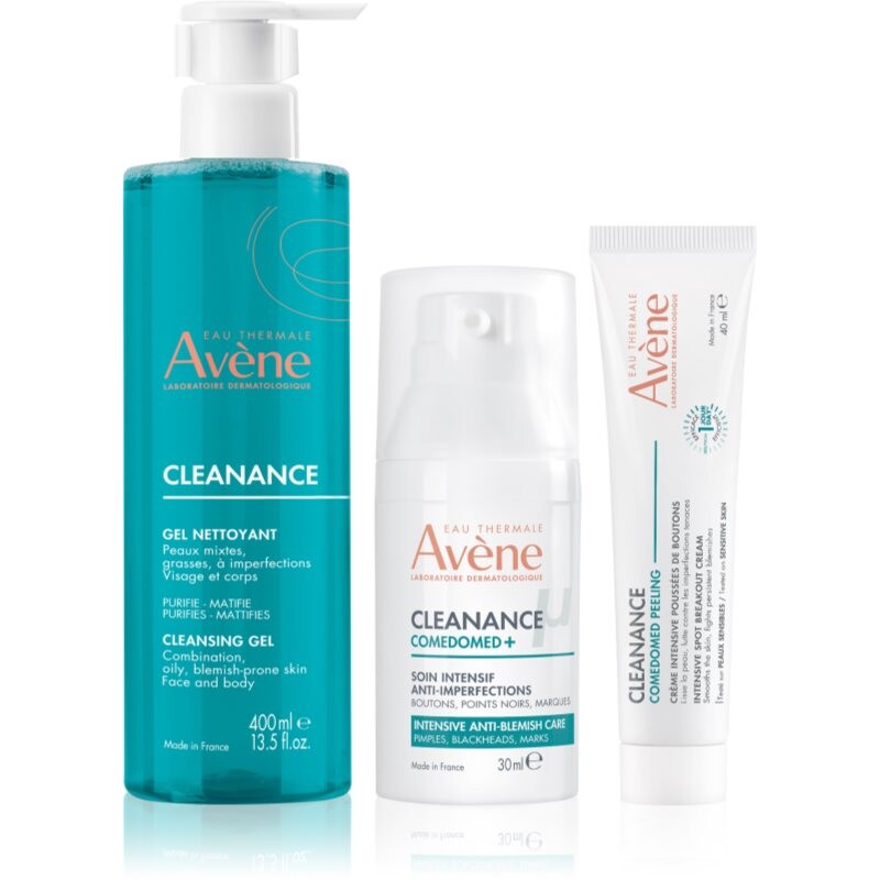 Avène Bundle Cleanance set for perfect skin cleansing
