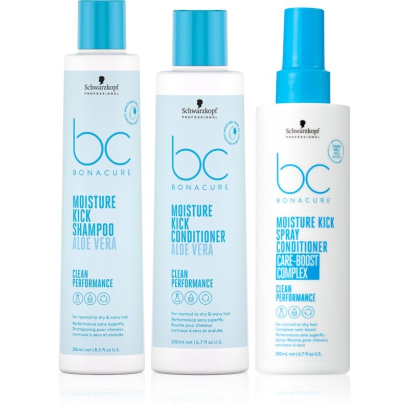 Schwarzkopf Professional BC Bonacure Moisture Kick set with nourishing and moisturising effect