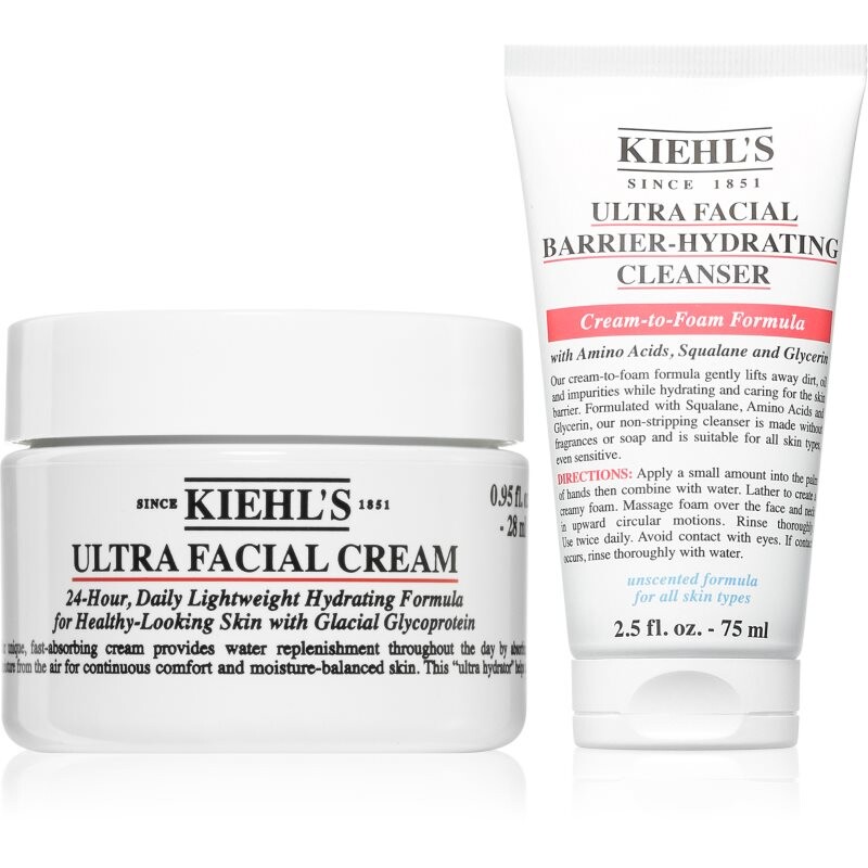 Kiehl's Ultra Hydration Ritual set for intensive hydration for all skin types