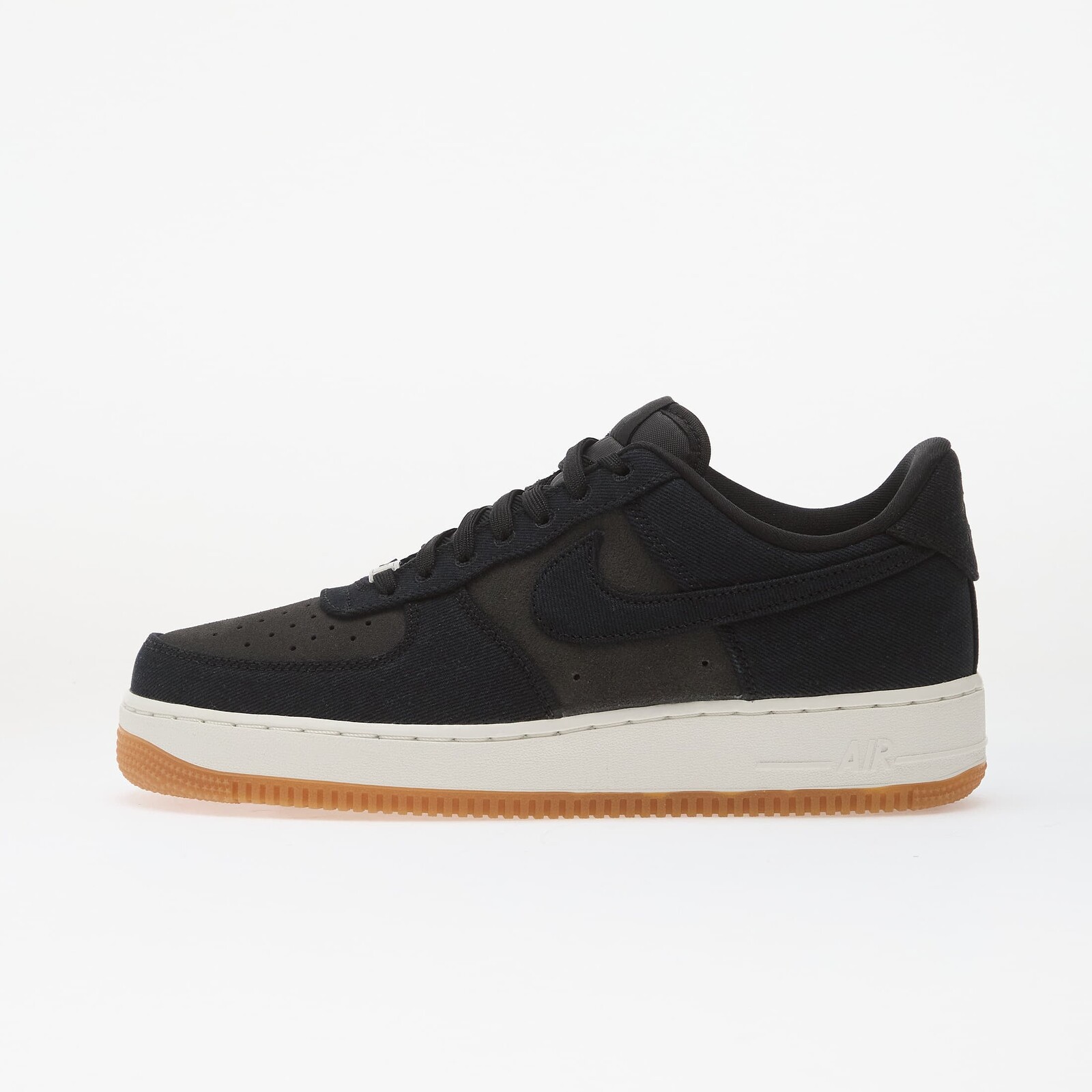 Sneakers Nike Air Force 1 '07 Lv8 Denim Black/ Black-Dk Smoke Grey-Gum Med Brown UK 6