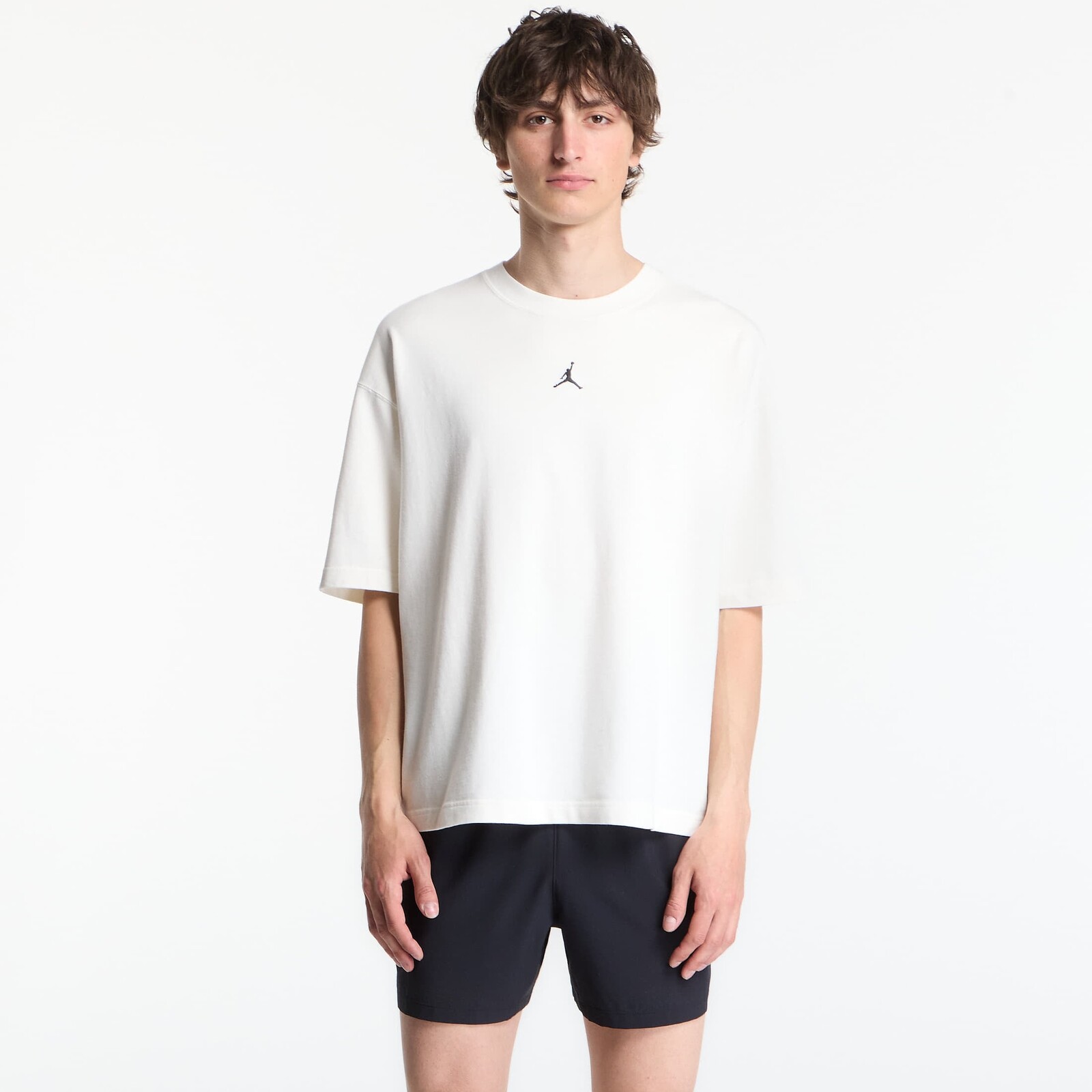 T-shirt Jordan Flight Men's Heavyweight Short-Sleeve Top Sail/ Sail/ Black L