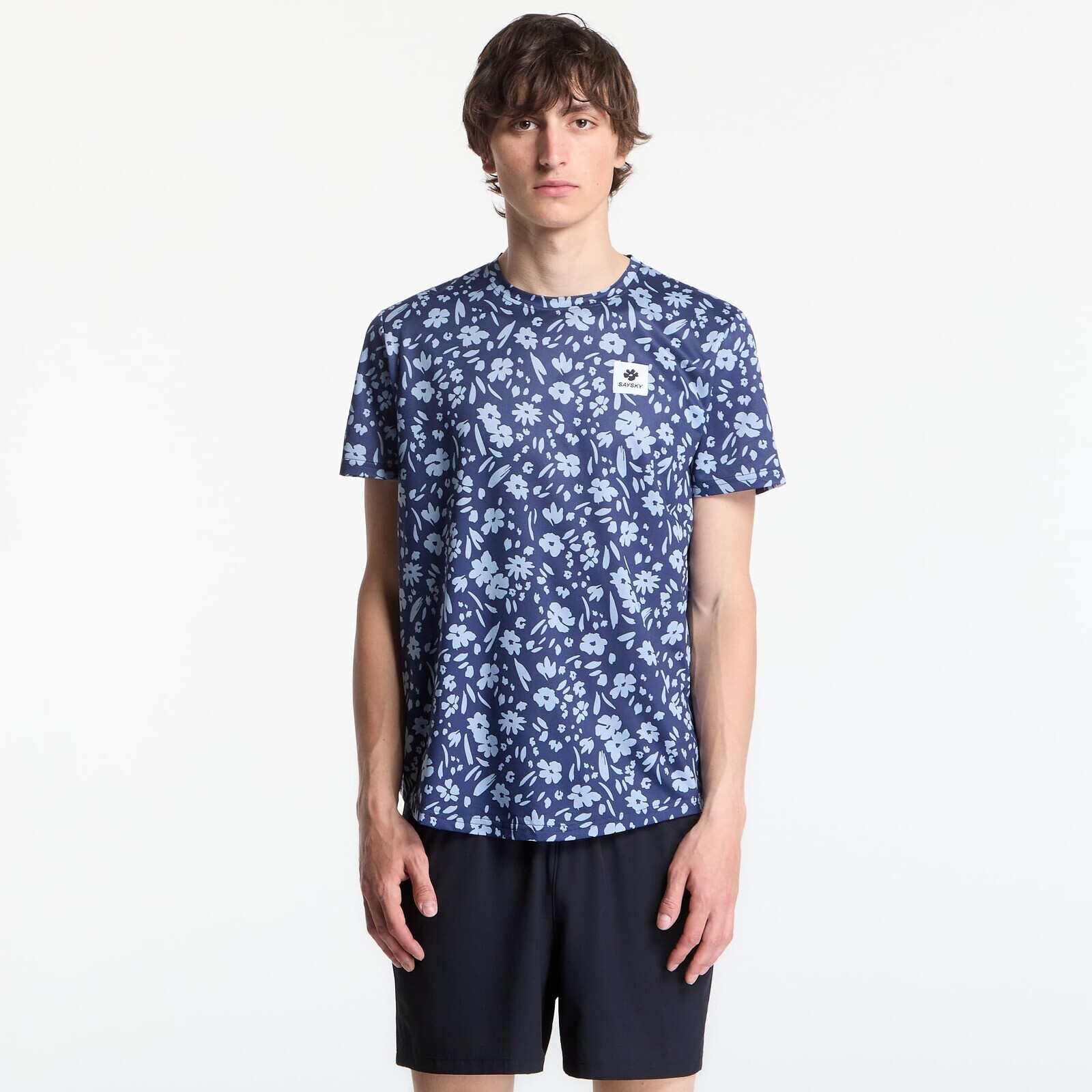 T-shirt SAYSKY Flower Combat T-Shirt Blue Flower M