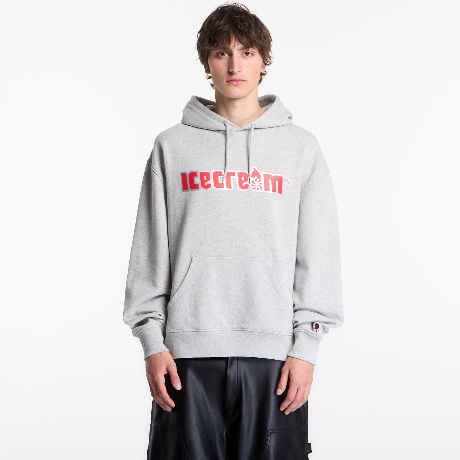 Sweatshirt Billionaire Boys Club Icecream Soft Serve Popover Hood Heather Grey S