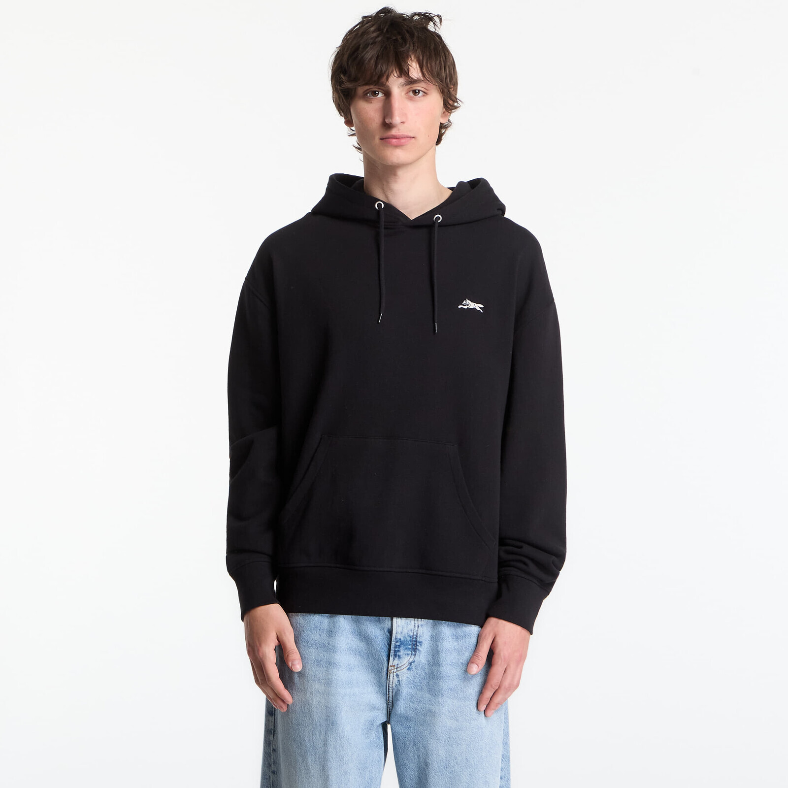 Sweatshirt Billionaire Boys Club Icecream Applique Jumbo Running Dog Popover Hood Black XL