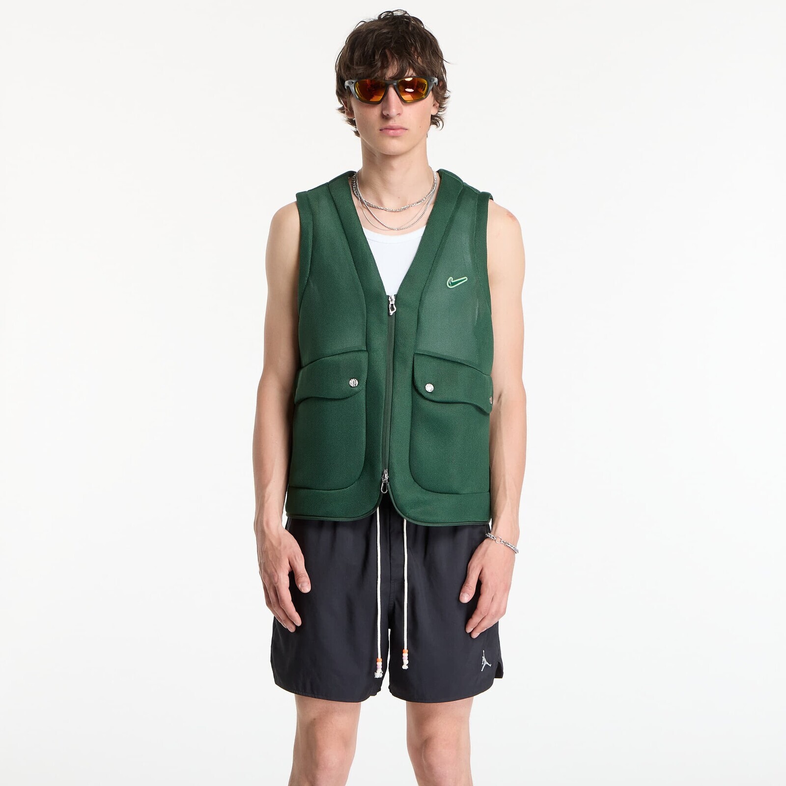 Nike Project F.R.O.G. Men's Bubble Pod Vest Fir/ Barely Volt/ Fir M