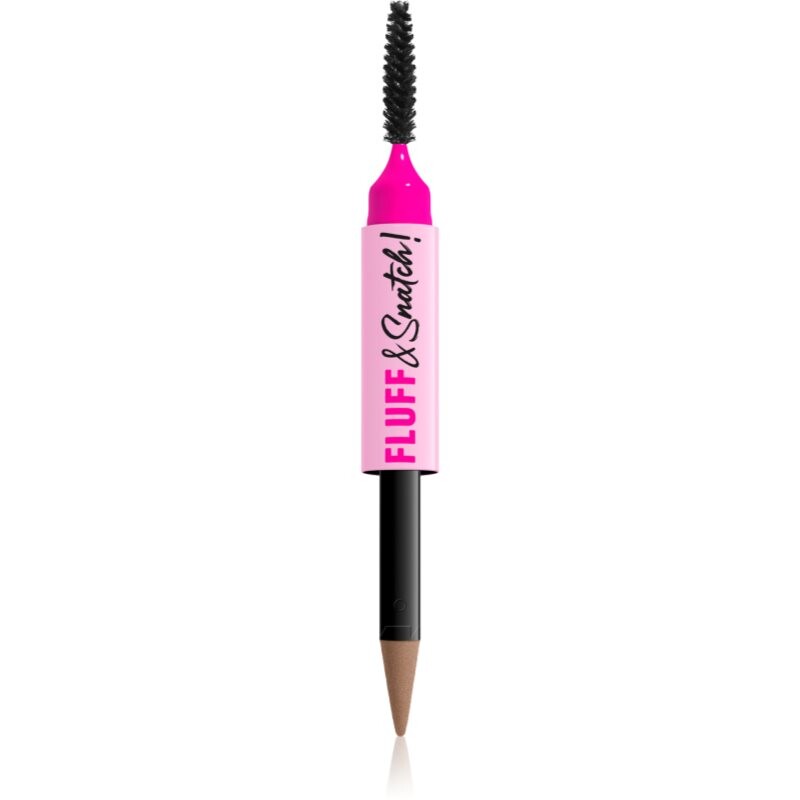 NYX Professional Makeup Fluff & Snatch eyebrow pencil with powder effect shade Ash Blonde 1 g