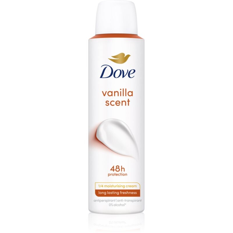 Dove Vanilla Scent deodorant spray 150 ml