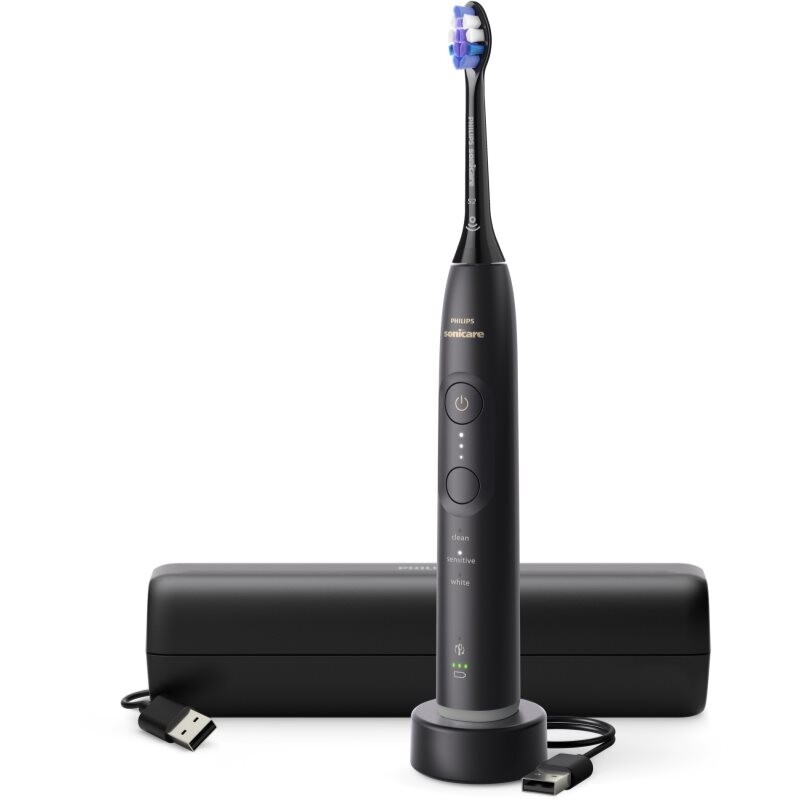 Philips Sonicare 6500 HX7411/10 sonic electric toothbrush Black 1 pc