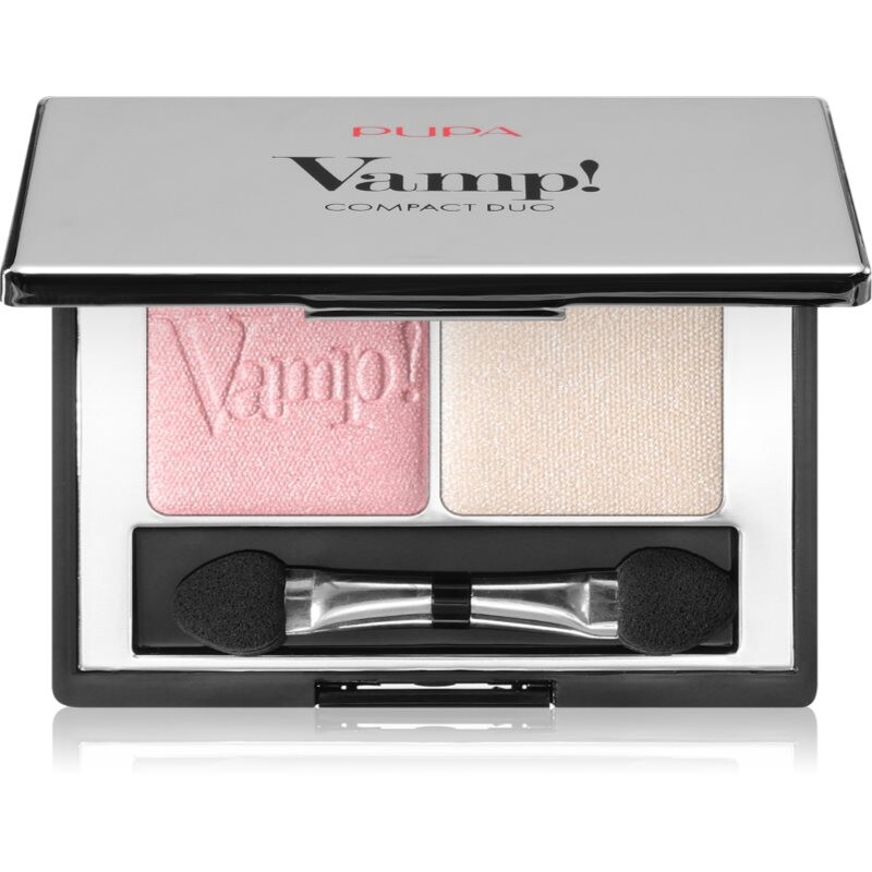 PUPA Milano Vamp! Compact Duo duo eye shadow shade 001 - Rose Perlage 2.2 g