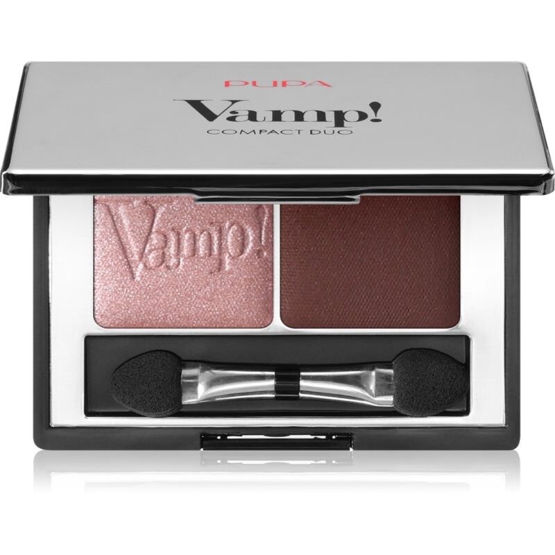 PUPA Milano Vamp! Compact Duo Eyeshadow duo eye shadow shade 002 - Pink Earth 2.2 g