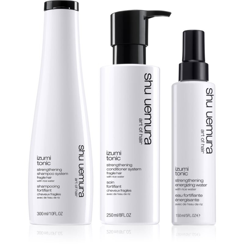 Shu Uemura Izumi Tonic economy pack for hair strengthening