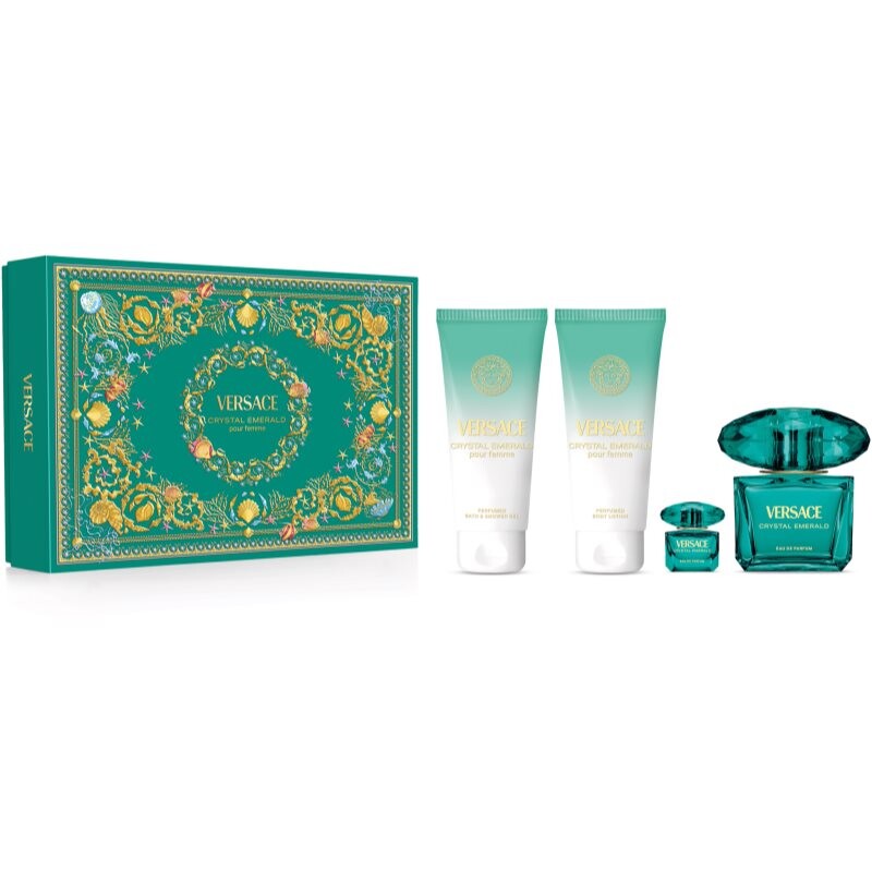 Versace Crystal Emerald gift set for women