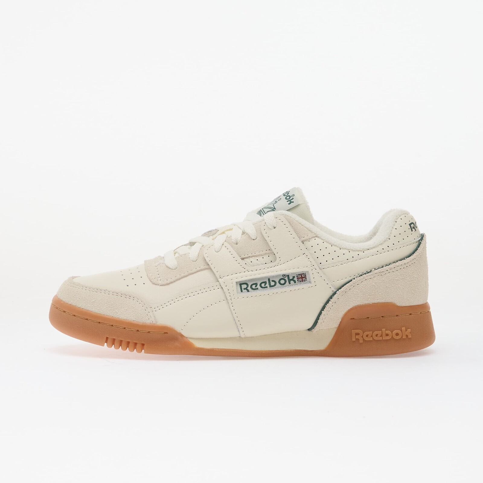Sneakers Reebok Workout Plus Chalk/ Dark Green/ Vintage Chalk UK 7