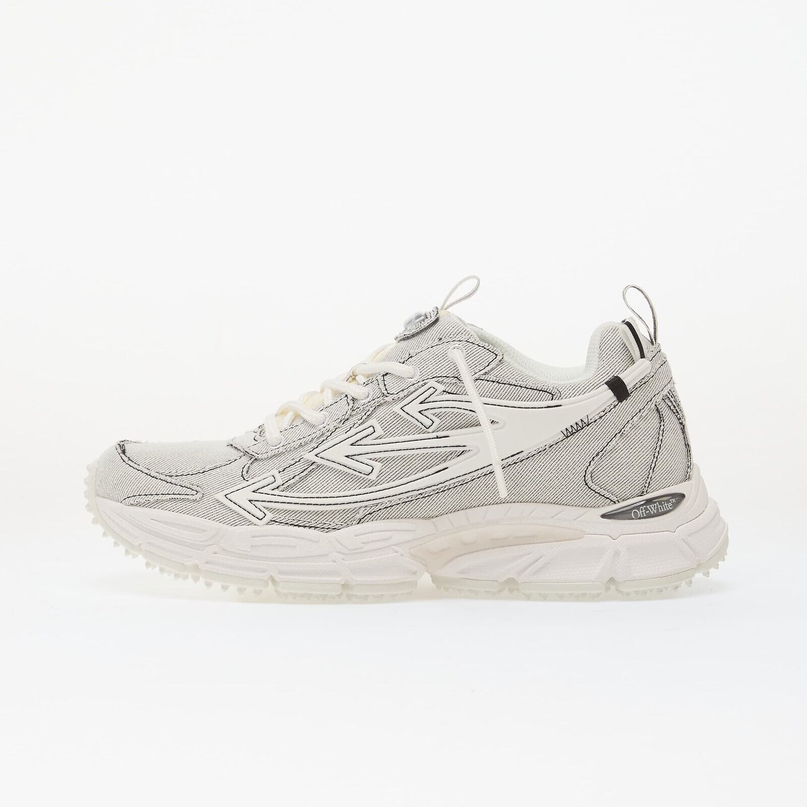 Sneakers Off-White W-Denim Be Right Back-001 White/ Black UK 6