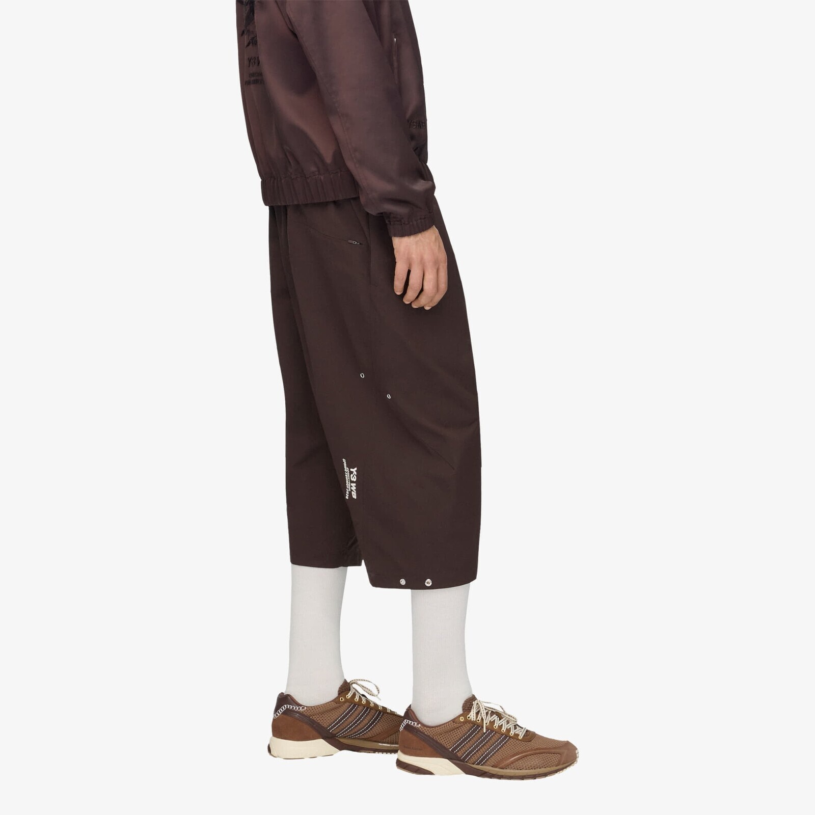 adidas Wales Bonner Y3 Rip Shorts Aurora Coffee XL