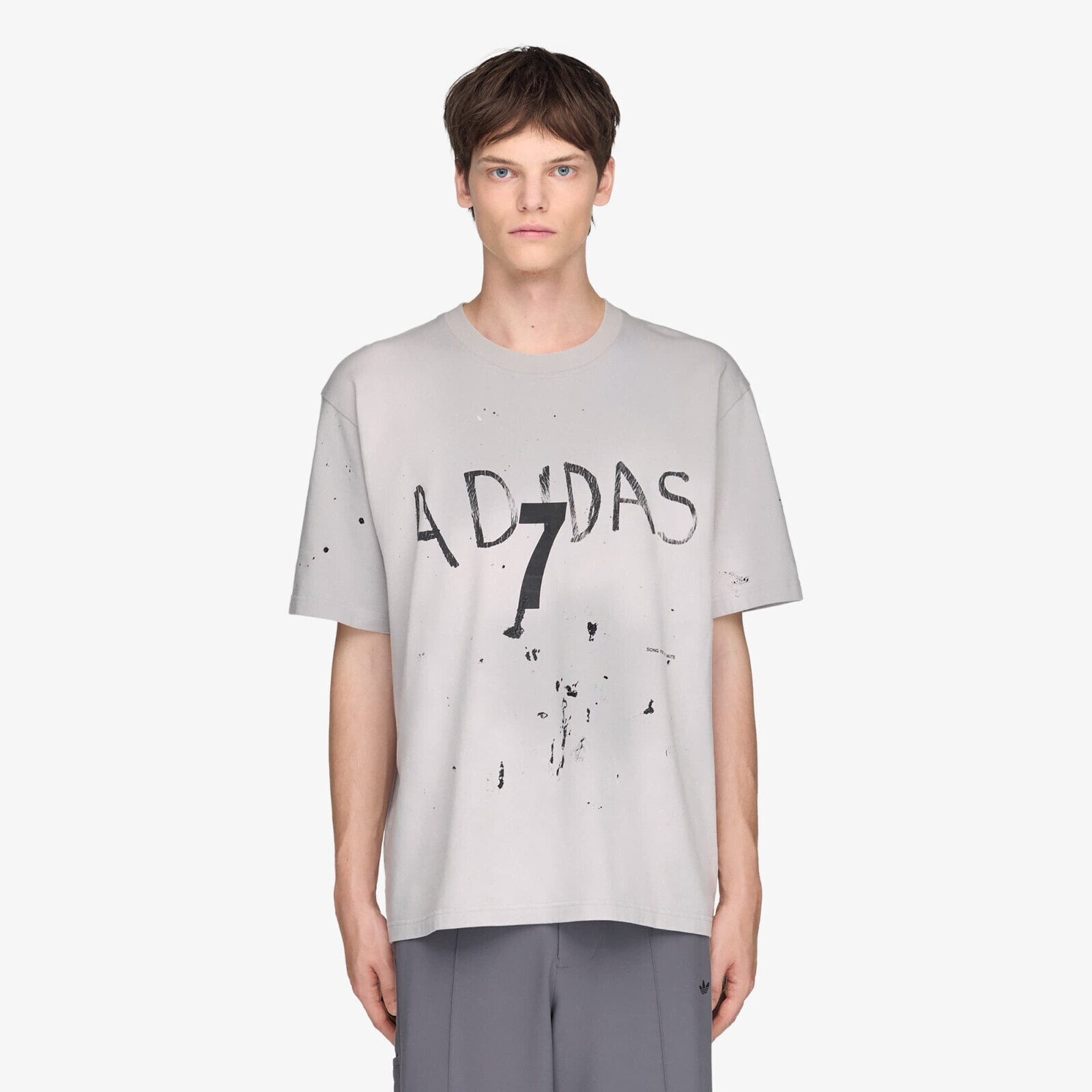 T-shirt adidas x Song For The Mute 007 Short Sleeve T-Shirt UNISEX Grey Two M