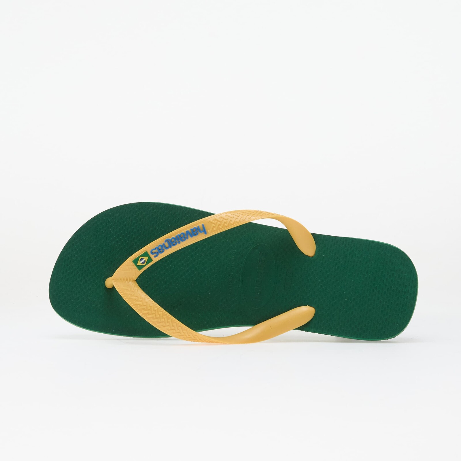 Sneakers Havaianas Brasil Logo Green/ Yellow UK 45/46