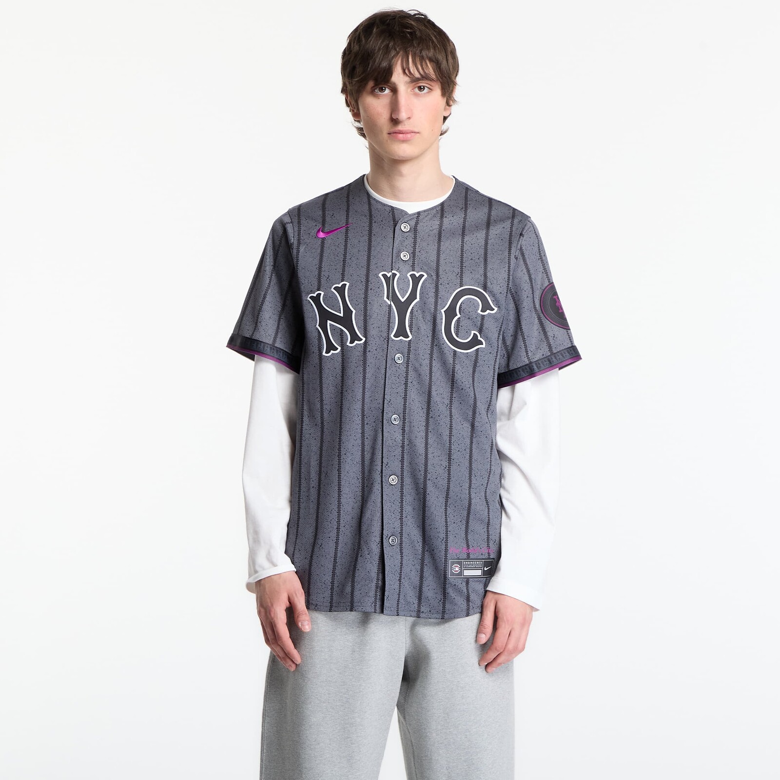 Nike MLB Limited Jersey City Connect Iron Grey M