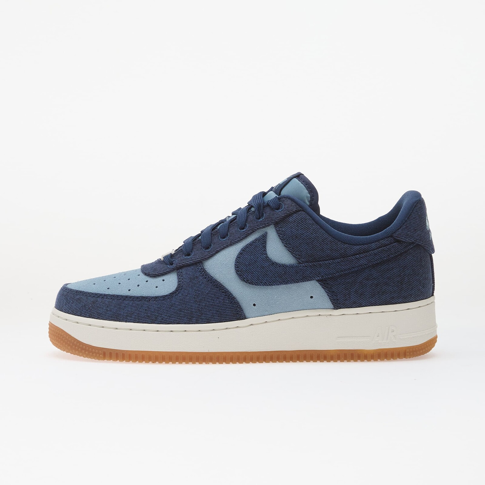 Sneakers Nike Air Force 1 '07 Lv8 Denim Navy/ Navy-Worn Blue-Summit White UK 10.5